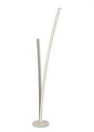 Janis 2 Light Floor Lamp Dimmable, 16W/20W LED, 4000K, 2270lm, White, 3yrs Warranty