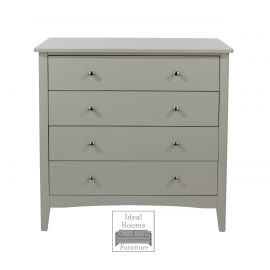 Commodore 4 Drawer Chest - Grey