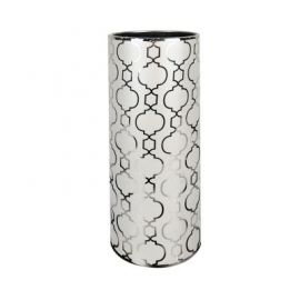 Marrakech Silver Vase 36.30cm