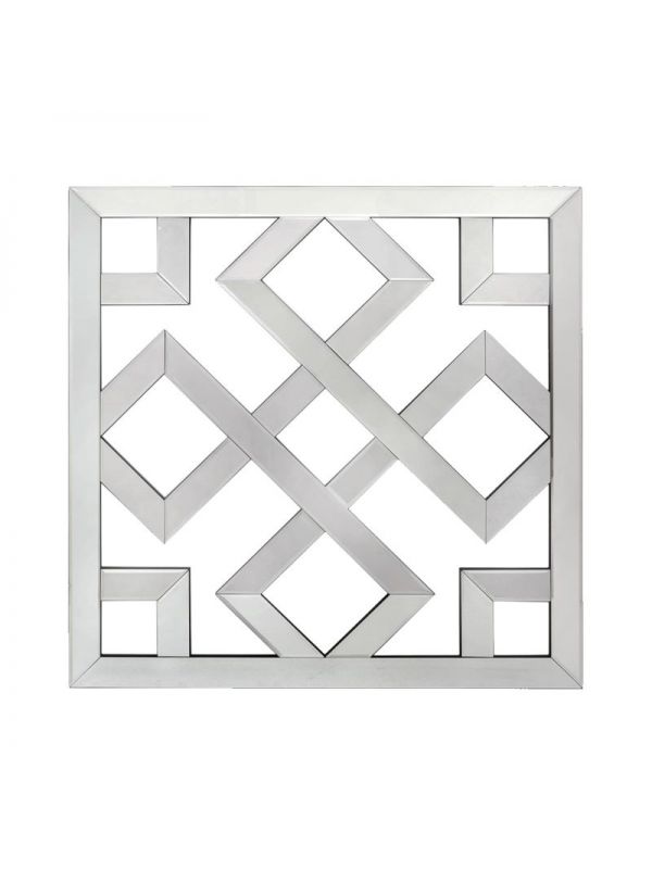 Diamond Geometric 80CM Mirror Wall Art