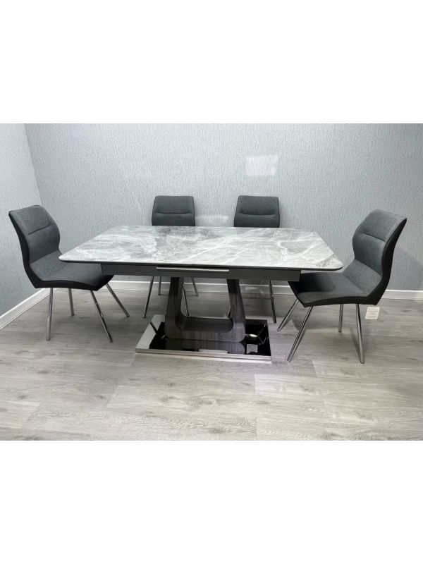 Zermatz Ext Dining Table Chair Set
