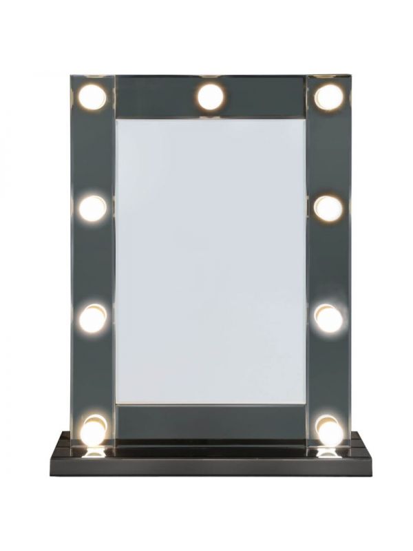 Smoked Mirror Celebrity 9 Light Vanity Mirror