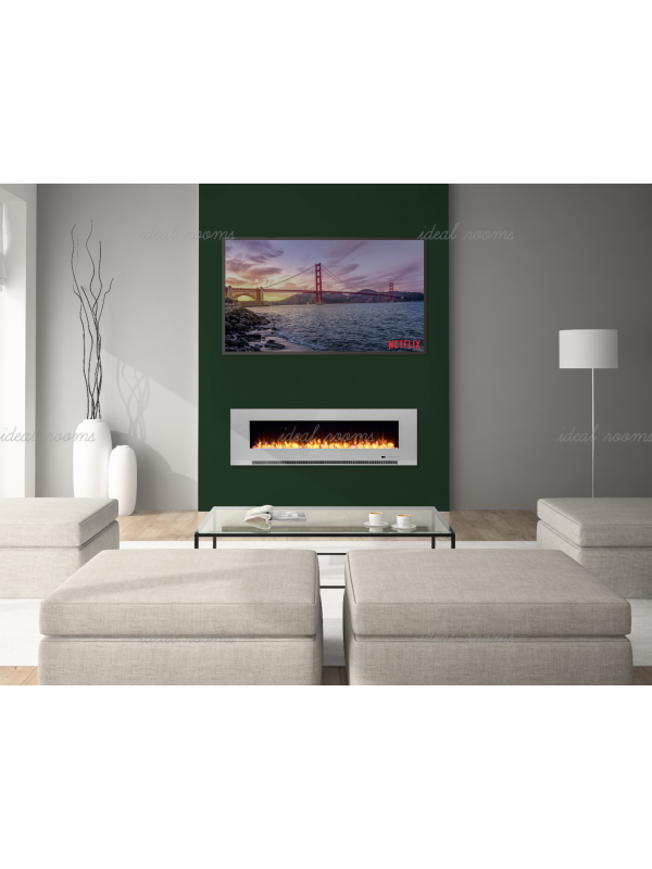 Ambiance Flush Wall Insert / Mounted Electric Fire 36" to 78"