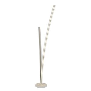 Janis 2 Light Floor Lamp Dimmable, 16W/20W LED, 4000K, 2270lm, White, 3yrs Warranty