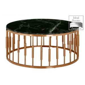 Alto Round Marble Top Coffee Table