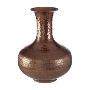 Solar Bronze Finish Bottle Vase