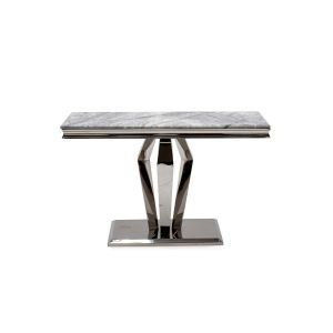 Artair Grey Marble Console Table 120cm
