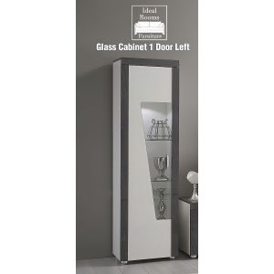 Aintree Glass Cabinet 1 Door Left