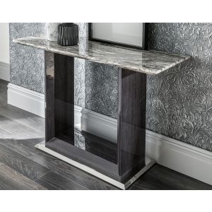 Donouchi Grey Marble Console Table 130cm