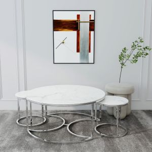 Marble Nest of Tables 
