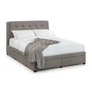 Frobishire 4 drawer Bed - Grey - Available in 3 Sizes