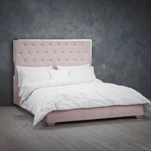 Marybeth King Size Bed Pink