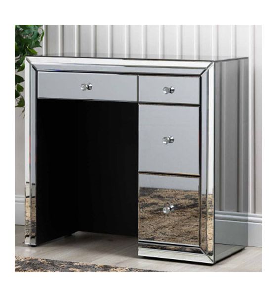 Smoked glass dressing 2025 table