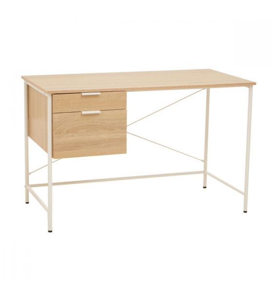 Oak clearance veneer desk